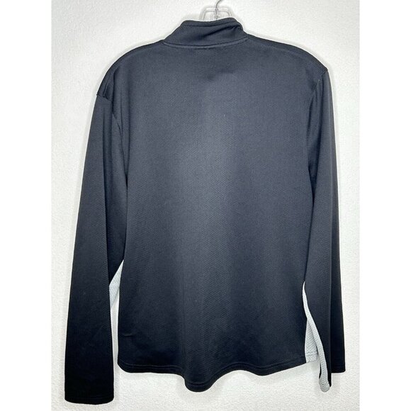 Alo Yoga Jacket Womens Medium Black Coolfit Performance Lightweight Vented Gym - Picture 2 of 16